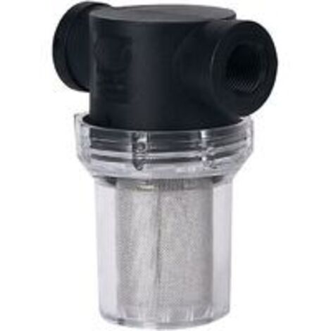 20 mm/25 mm Pumpenfilter für Wasserleitungen im Freien, Mehrzweck-Gartenbewässerungsfilter (20 mm, 40 Mesh)