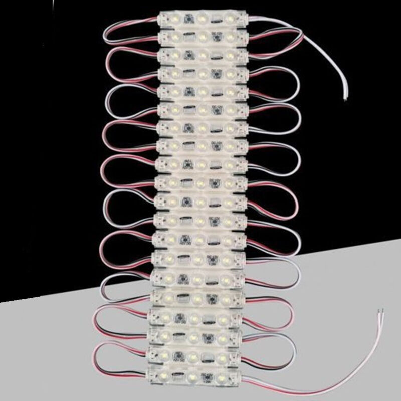 20 Modules Led Smd 2835 3 Led 1,2w Ligne Staillage Signes Divers Tons Lumière Abt-2835