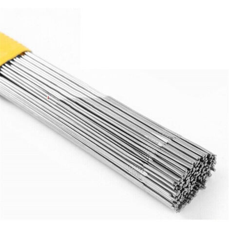 20 Niedertemperatur-Aluminiumdrähte, WIG-Draht, Aluminiumdraht, 3,2 x 330 mm – Edelstahl-Lichtbogenschweißelektroden – Blisterpackung mit beschichteten Stäben (20 Stück)