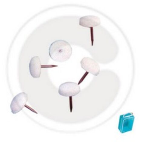 20 pare-chocs en plastique marron avec des portes de chaise