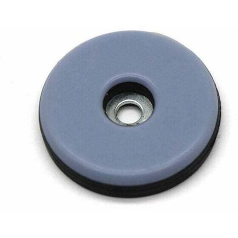 20 patins de meubles en PTFE avec vis - Diamètre 19 mm (ronds) - Patins de meubles en PTFE avec vis