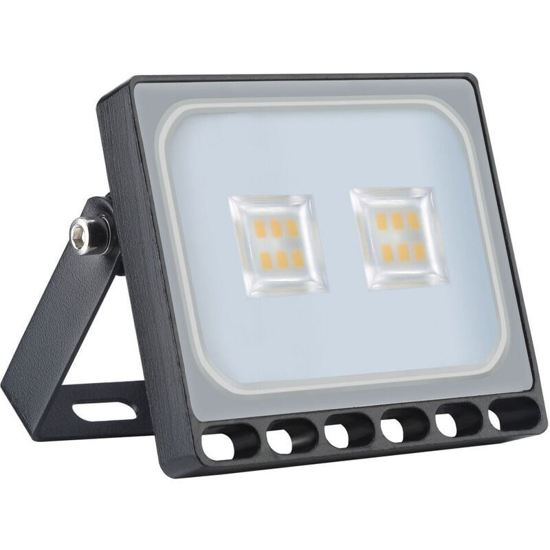 

20 PCS 10W LED Foco para exteriores SMD Lámpara Blanco cálido