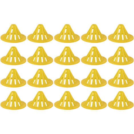 20 Pcs Beehive Entrance Exit Cone Plastic Beehive One Way Entrance Gate For Beekeeping