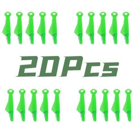 20 Pcs Enfile-Aiguilles, Accessoires Couture Aiguilles Couture Enfile Aiguille Machine à Coudre Plastique DIY Enfile-Fil, Passe Fil Couture pour Coudre à Main & Quilting Craft (Vert)