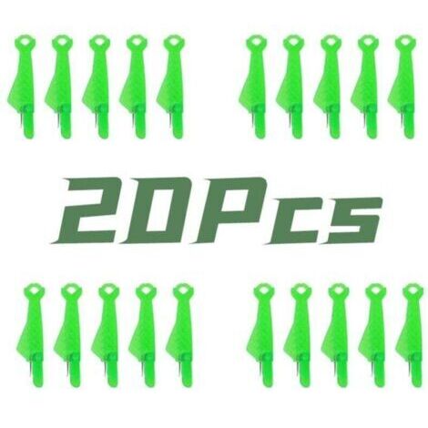 20 Pcs Enfile-Aiguilles, Accessoires Couture Aiguilles Couture Enfile Aiguille Machine à Coudre Plastique DIY Enfile-Fil, Passe Fil Couture pour Coudre à Main & Quilting Craft (Vert)