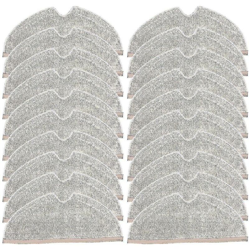 20 Pcs Mop Pads For Xiaomi Roborock S5 S50 S51 S55 S6 S6 Maxv S5 Max