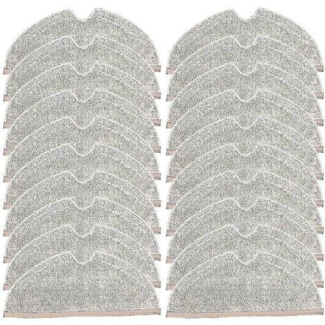 20 Pcs Mop Pads For Xiaomi Roborock S5 S50 S51 S55 S6 S6 Maxv S5 Max