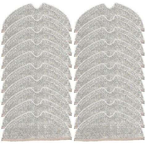 20 Pcs Mop Pads For Xiaomi Roborock S5 S50 S51 S55 S6 S6 Maxv S5 Max