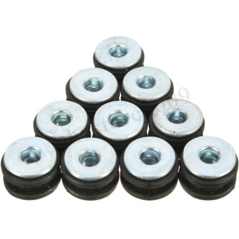 20 pcs Moto M6 Caoutchouc Oeillets Ensemble Carénage Capot Pièces Tampon Rondelle Coussin De Décompression Universel pour La Plupart Des Motos