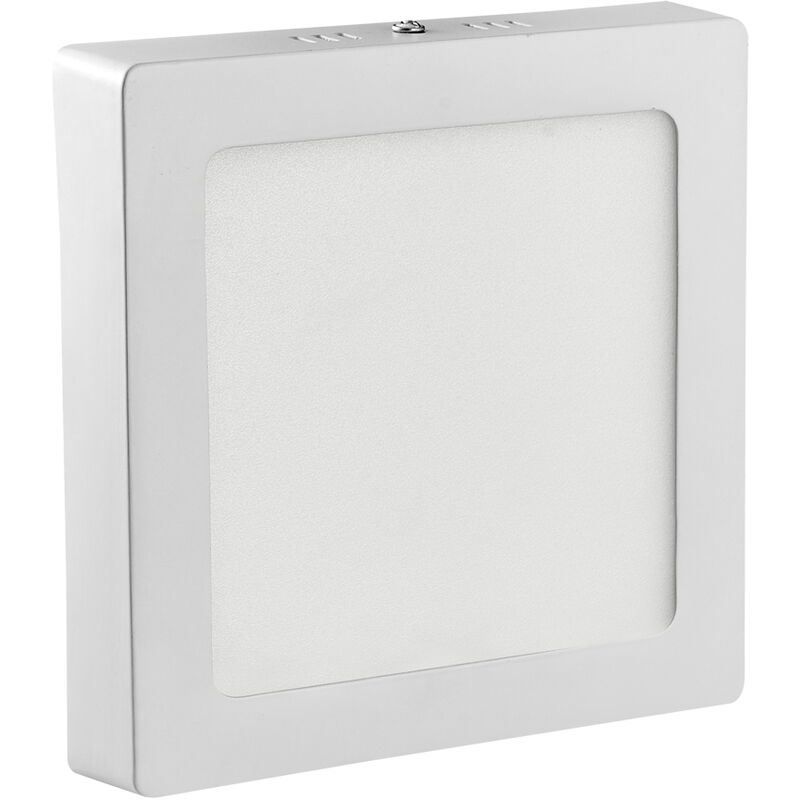 

20 PCS Panel de luz Superficie 12W Cuadrado Blanco cálido 220V