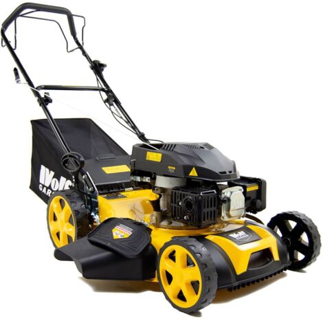 20" Petrol Lawn Mower Wolf Garden 51cm 173cc Recoil Lawnmower