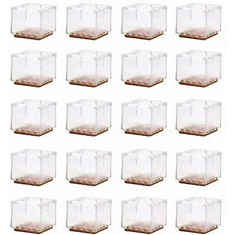 20 pezzi di coprigambe in silicone per gambe per