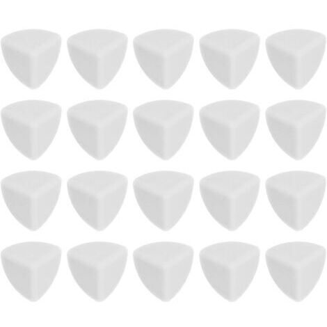 20 pezzi di protezioni angolari in silicone antiurto per mobili da ufficio con angoli arrotondati, colore bianco puro