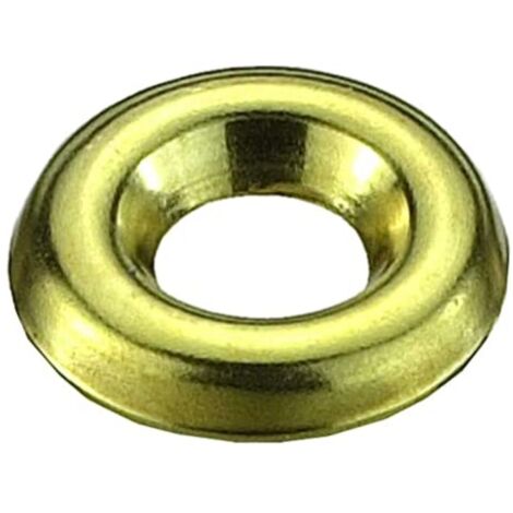 20 PEZZI - ORLI PER COPERTURA VITI IN OTTONE 13,0x5MM
