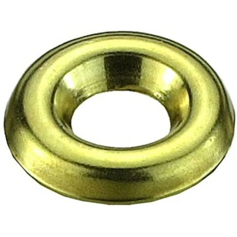20 PEZZI - ORLI PER COPERTURA VITI IN OTTONE 13,0x5MM