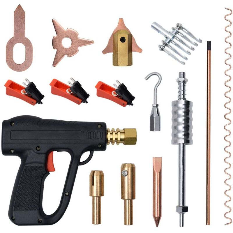 86 Piece Dent Puller Welder Kit Vidaxl