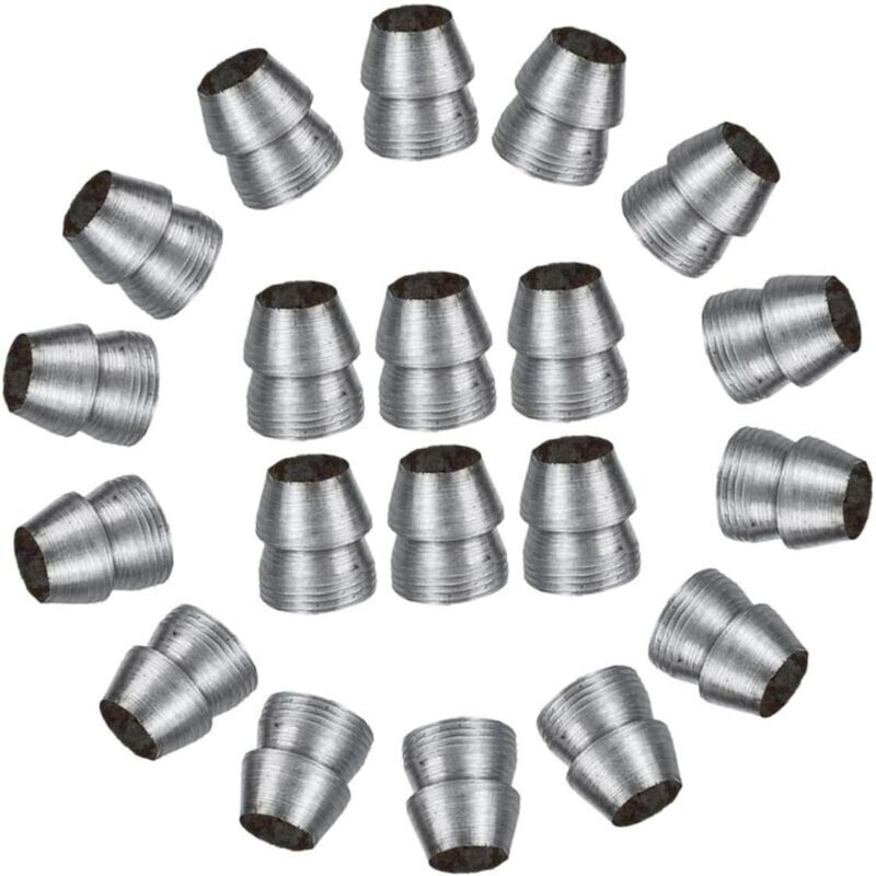 20-Piece Set of Round Metal Wedges for Reinforcing Hammer Handles, Sturdy Safety Wedges, Easy Installation for Repair Tools and Camping