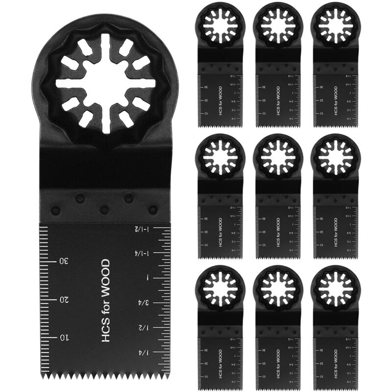 20 pièces 34mm lames de scie oscillante Pour Bosch, Fein, Makita, etc.
