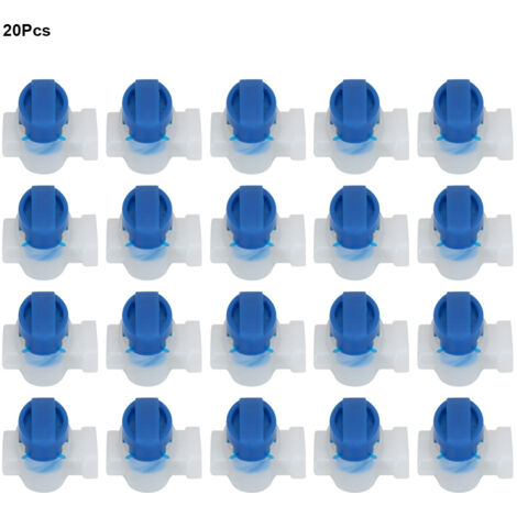 20 Pièces Bornes de Jonction Étanches K13 314 Bleues, Matériel Électrique Haute Qualité pour Câblage