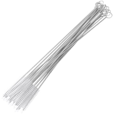 20 pièces Brosses de Nettoyage pour Biberons en Acier Inoxydable, Tasses à Eau et Pailles