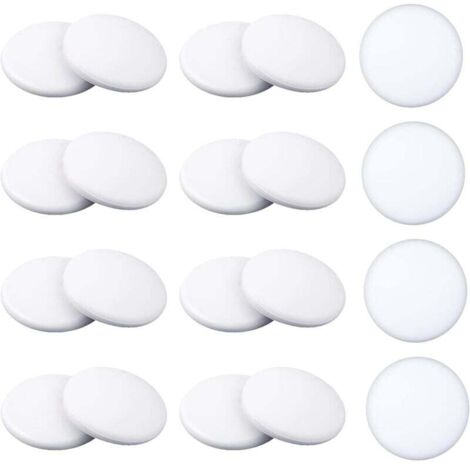 20 pièces butoir de porte protecteur mural adhésif protecteur de pare-chocs réutilisable protecteurs muraux en silicone absorbant des boutons de porte avec adhésif, gel absorbant les chocs pour protég