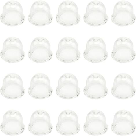 20 Pièces Carburant Primer Ampoule, Pompe D'Amorce Pour Tondeuse, Pompe À Ampoule D'Amorce De Carburateur, Pour Tondeuse, Machine De Haie, Scie À Essence (22Mm)