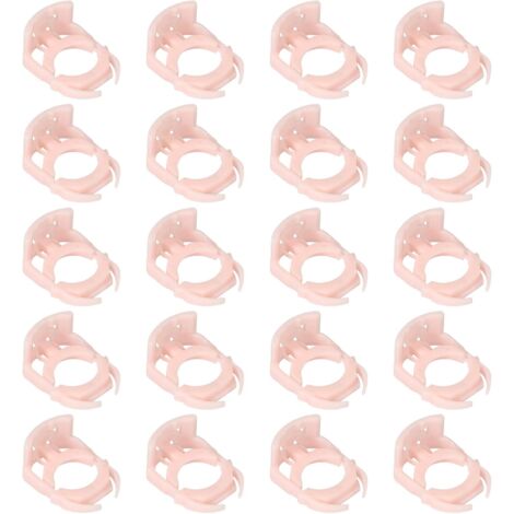 20 pièces Clip Fixation Carburant Tuyau 7L3Z9S317B Clip Tube Carburant Clip Filtre Gazole Clip de Fixation pour Guide Tuyau Flexible en Plastique Pièces de Rechange