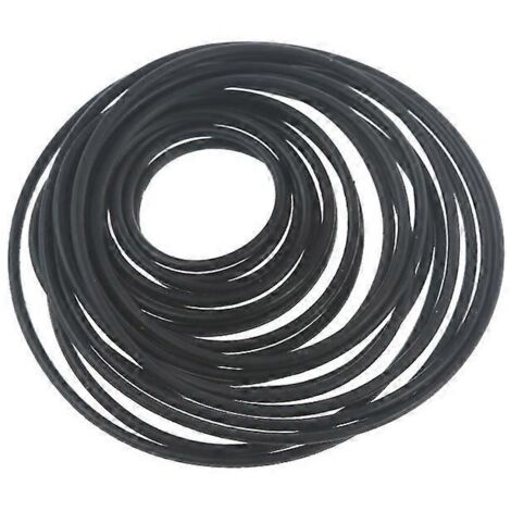 20 Pièces Courroies Machine Cassette 1,5x1,5mm Assorties en Caoutchouc pour Magnétophone