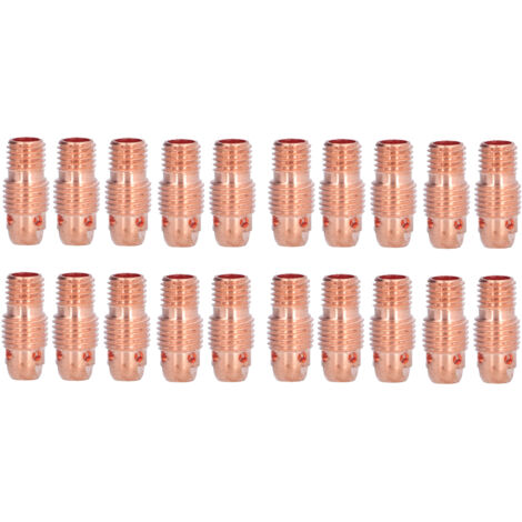 20 Pièces de Pince en Cuivre WP‑9F pour Torche de Soudage TIG - Kit de Rechange et Accessoires