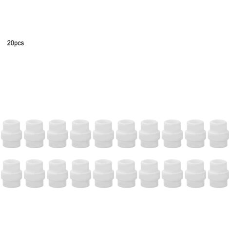 20 pièces diffuseurs de gaz pour torches de soudage Binzel MB 24KD, pièces de rechange pour poste à souder MIG MAG