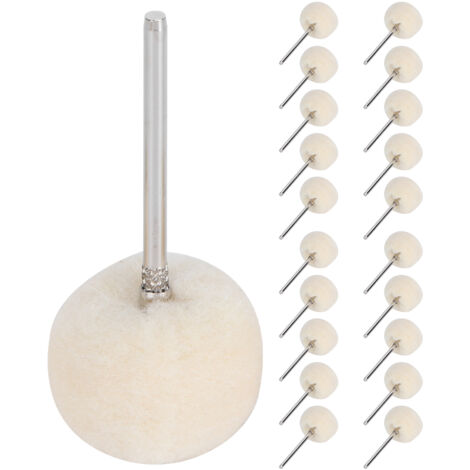 20 pièces disques à polir éponges abrasives pour accessoires meuleuse électrique bijoux