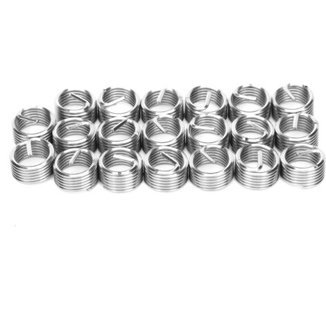 20 Pièces Douilles de Réparation de Filetage M12 x 1.51D en Acier Inoxydable - Insert Fileté