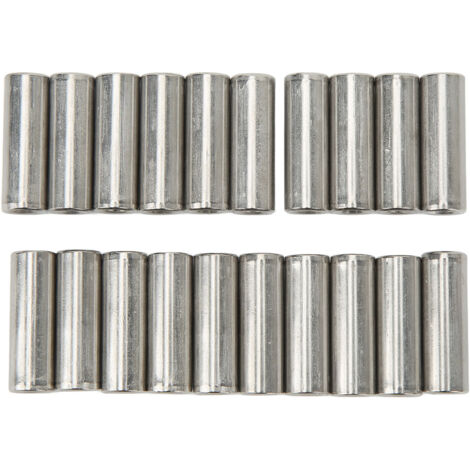 20 Pièces Écrous de Raccordement Filetés Féminins M6, Kit de Raccords en Acier Inoxydable Antirouille pour Réparations