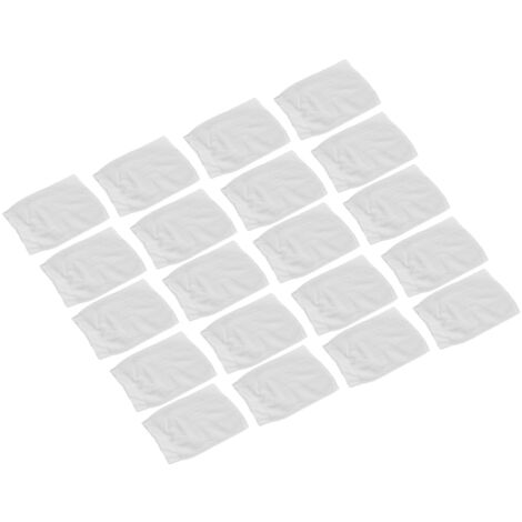 20 pièces Filtres à Sable pour Piscine - Chaussettes Jetables Élastiques pour Spa, Été