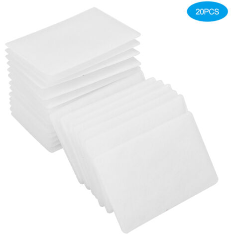 20 pièces Filtres de Remplacement Respirateur Coton pour Poussières ResMed S9/S10