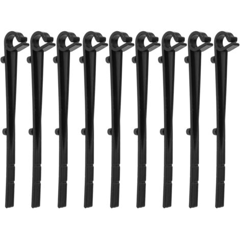 20 Pieces Gutter Filter Retaining Clip, Fixing Guard, Attached from Hooks, Gutter Protection, Abdominal