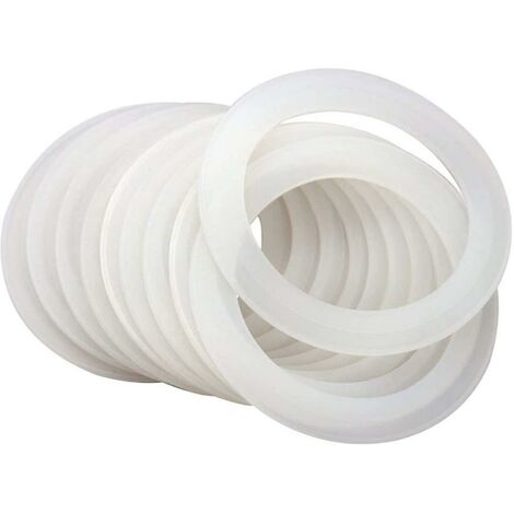 20 pièces joints en Silicone de remplacement joints de bocal en caoutchouc de remplacement joints d'étanchéité en Silicone hermétiques Rings70MM