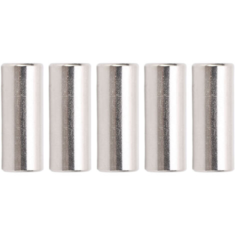 20 Pièces Manchons Filetés M6x1.0 Longueur 25mm en Inox, Écrous de Raccordement Ronds pour Tiges Filetées