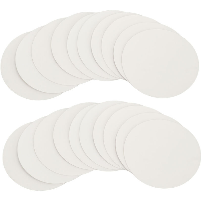 20 Pièces Patch de Réparation TPU Rond Transparent, Adhésif Fort Étanche pour Tentes, Matelas Gonflables et Bateaux Pneumatiques