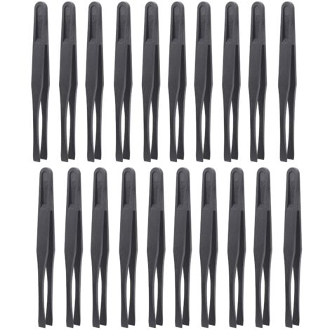 20 Pièces Pince Anti-Statique Fibre de Carbone Haute Température Outils de Précision
