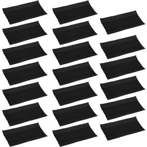 20 Pièces Protections Cadre Vélo Montagne avec Attaches Velcro pour Chaîne et Hauban