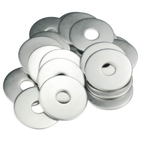 20 Pièces - Rondelle Plate - Rondelle Inox M8 - Acier Inoxydable 304 - Résistance Corrosion Pour Vis Et Écrous - Argenté - 30x1,5cm