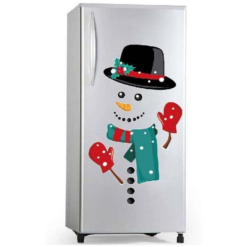 20 Pièces Set d’Autocollant Aimant de GNOME de Noël Décoration Aimant de Réfrigérateur de Père Noël Aimant de Réfrigérateur de Noël Set d’Aimant de