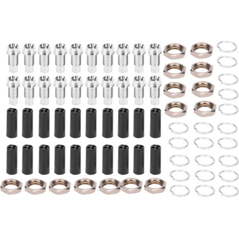 20 Pièces Support de Lampe Diode 3mm Laiton Creux Montage Électronique Composants Industriels F3