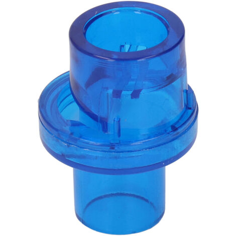 20 pièces Valve Anti-retour pour Masque de RCP, Accessoire de Remplacement Bleu Professionnel