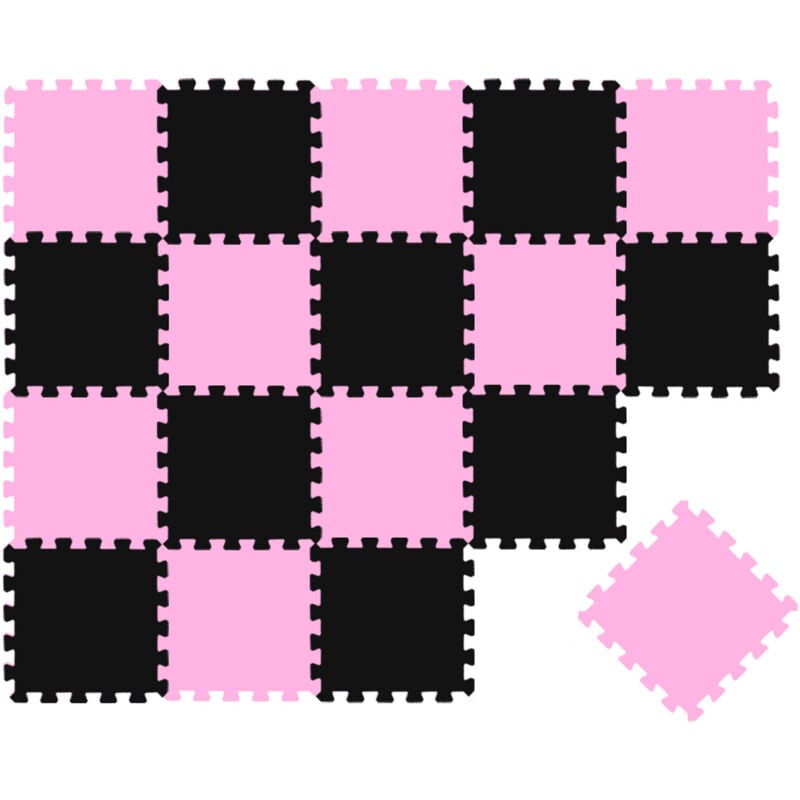 

20 Piezas Alfombra Puzzle para Bebés y Niños - 30x30 Suelo Goma EVA Tapete Juego
