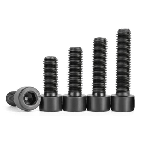20 piezas M6x25mm tornillos de cabeza cilíndrica con hexágono interior tornillos de acero al carbono tornillos de hexágono interior rosca completa