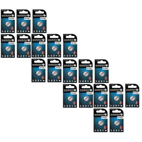 20 PILE CR1632 Lithium 3V EVERACTIVE