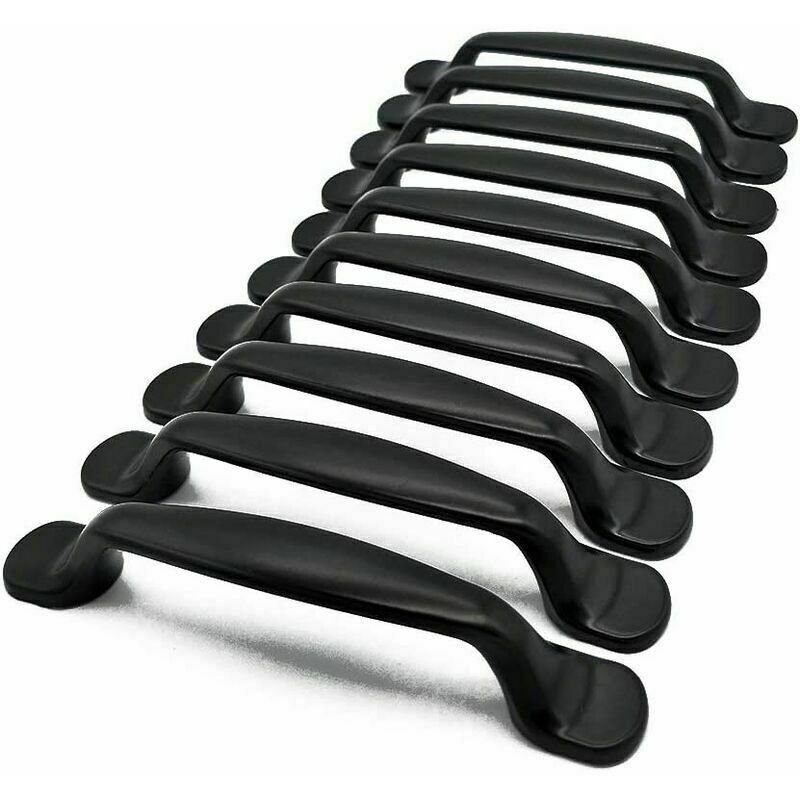 20 poignées de porte pour armoires de cuisine placard tiroirs meubles de chambre 128 mm entraxe aluminium avec vis Thisnde