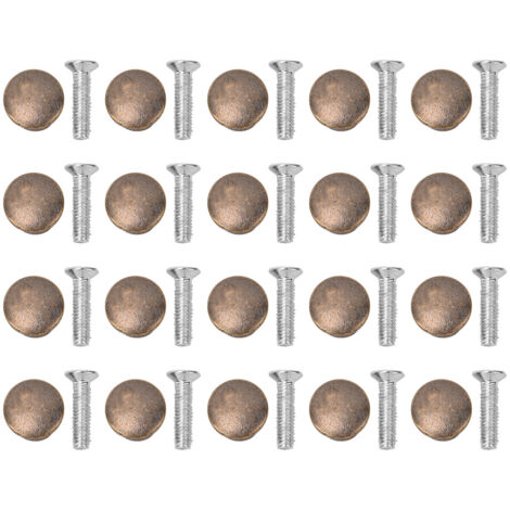 20 Poignées Mini Champignon Tête Bouton Poignée Tiroir Meuble Bijoux